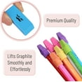 thumbnail image 3 of Mr. Pen- Pencil Erasers Set, 66 Pack, Neon Colors, Latex-Free, No Smudge, 3 of 7
