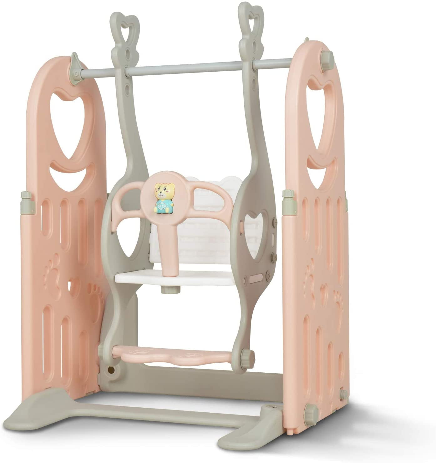 Uenjoy Baby Swing Indoor Swing for Toddlers Three Adjustable Height
