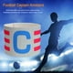 thumbnail image 5 of Brazalete Capitán Fútbol Competición para Adultos Brazalete Grupo Equipo en Forma C Brazalete Envolvente Elástico Con (gris Rayado), 5 of 7
