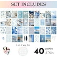 thumbnail image 2 of 97 Decor Coastal Wall Art Decor - 40 Pcs Blue Coastal Posters For Room Aesthetic, Beachy Collage Ocean Art Prints, Coastal Cowgirl Room Decor Summer Pictures Beach Wall Decor For Bedroom Dorm (4x6), 2 of 10