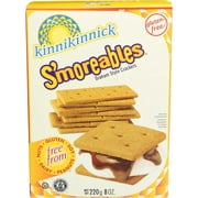 Kinnikinnick Foods Smoreables Graham Cracker, 8 Ounce -- 6 per case.