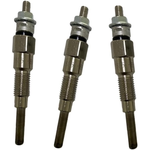 3 x Glow Plug 16851-65510 1685165510 16851-65512 16854-65510 Glow Plug 16851-65512 16854-65510 Replacement For Kubota D640 D722 D782 D902 D905 D1005 D1105 D1305 D1505 Z482 16851-65510
