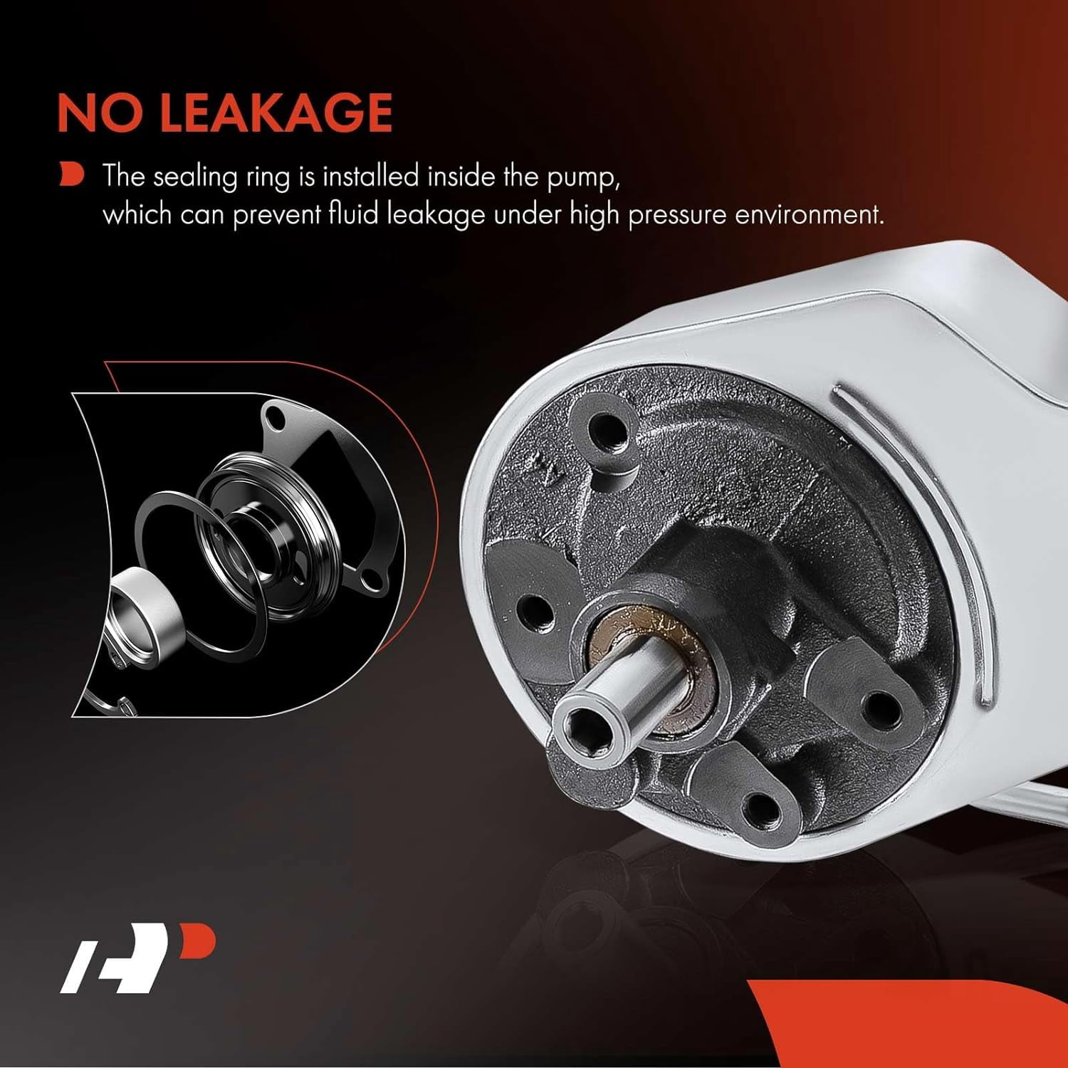 A-Premium Power Steering Pump with Reservoir Replacement for Cadillac Escalade Chevrolet Avalanche Tahoe GMC Sierra 1500 Yukon 2005-2013