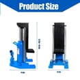 thumbnail image 5 of Hydraulic Toe Jack Lift, 10 Ton on Toe Jack Lift, 20 Ton on Top Lift Capacity Machine Jack, Hydraulic Lift for Auto Truck Travel Trailer Repair ( 10-20 Tons), 5 of 8