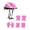 Pink, variant on hengtong Kids Bike Skating Helmet for Cycling Roller Skating Multi Sports Black