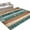 Brown, variant on 2x3 Washable Area Rugs,Northern Europe Orange Zigzag Pattern Non-Slip Ultra Soft Rug Large Indoor Carpet,Retro Abstract Geometric Art Floor Rugs for Home Living Room Bedroom Dining Room Office