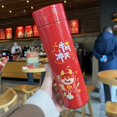 thumbnail image 1 of Availble Creative nese Style Thermos Cup Capacity: 500ml Material: stainless steel, high quality PP, food grade silica gel 25*7cm Type: normal type and sma type. Long time heat preservationFeel comf huangjie unisex, 1 of 2