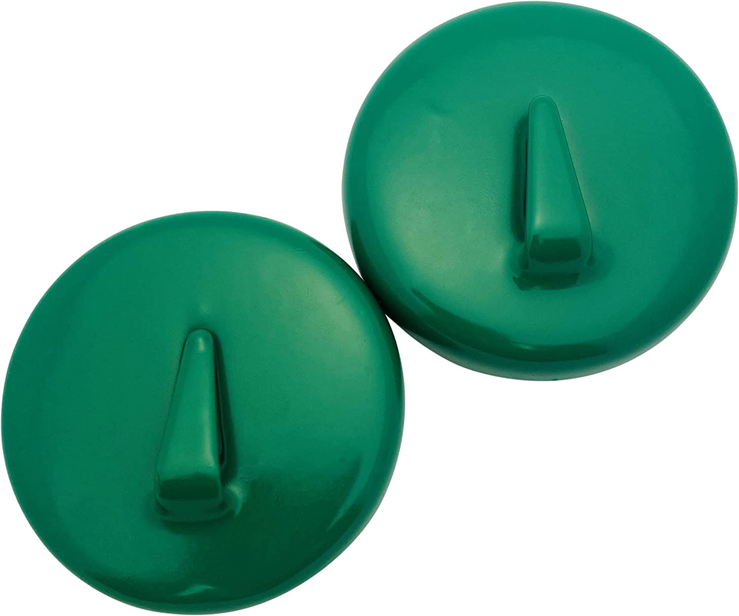 RGHJAR-Magnetic Wreath Hanger Hook for Steel Metal Doors Indoor and Outdoor in Holiday Green Each Holds 6 Pounds, Set of 2