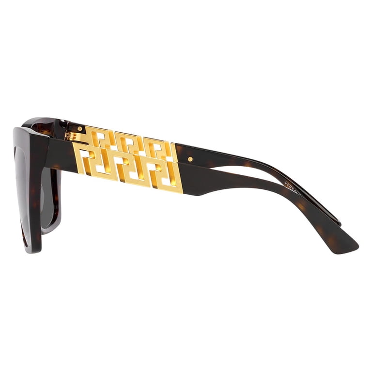 Versace VE 4418 Plastic Womens Square Sunglasses Havana 56mm  display picture 2