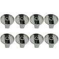 thumbnail image 1 of Perillas De Estufa, Interruptor De Estufa De Gas De Metal Antidesgaste De 8 Piezas Para Restaurante, 1 of 8