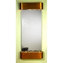 Inspiration Falls - Silver Mirror Wall Fountain