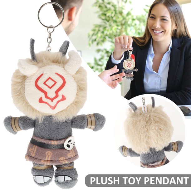 Llavero De Mu帽eca De Juego De Anime, Colgante De Felpa Suave, Mano De Obra Fina, Llavero De Mu帽eca De Cosplay, Colgante De Juguete De Mu帽eca En Forma De Dibujos Animados Para Mochila, Bolsa De Transp