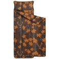 thumbnail image 2 of Camo and Deer Brown Pattern Teens Toddler Nap Mat with Pillow, Sleeping Mat Bag for Preschool Daycare 59"x22", 2 of 6