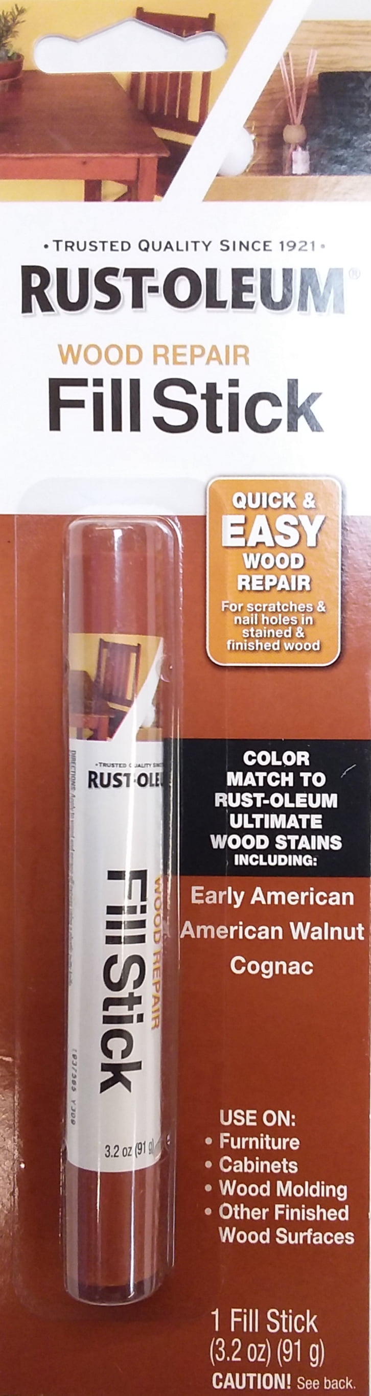 RustOleum Ultimate Wood Repair Fill Stick Group 2