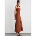 thumbnail image 3 of Strapless Maxi Dress with Slit, 3 of 5