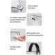 thumbnail image 2 of Dispensador De Jabón Con Sensor De Movimiento Lavadora De Manos De Inducción Montada En La Pared Dispensador Automático De Jabón De Manos Sin Contacto Para El Hogar Baño Cocina Kearding HA025828-03, 2 of 7