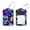 multicolored 4, variant on PhooArto 2 Pcs Luggage Tags, Neon Kitten Pattern Privacy Cover ID Label with Stainless Steel Loop and Address Card for Travel Bag Suitcase