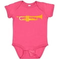 thumbnail image 3 of Inktastic Trumpet Gold Brass Music Instrument Boys or Girls Baby Bodysuit, 3 of 5