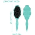 thumbnail image 2 of Curl Brush, Curl Defining Brush, 2024 New Vented Hair Brush, Curly Hair Brush Defining, Shaping & Defining Curls to Reduce Pulling - Styling Brush for Curly Hair Women (Green, YQDS) E22, 2 of 3