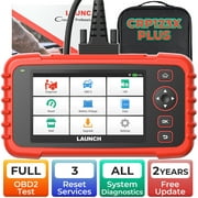 LAUNCH CRP123X Plus Car Diagnostic OBD2 Scanner All System Diagnoses 3 Rest Services Battery Test, Auto VIN, 2 Years Free Online Update New Ver. of CRP123X