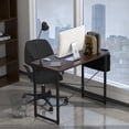 thumbnail image 4 of Gymax Modern Computer Desk 40'' Study Writing Table w/ Storage Bag Coffee, 4 of 10
