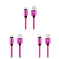 thumbnail image 2 of Seitruly Caliente en 2019 5V2.4A Cable Micro USB Cable de USB de teléfono móvil de carga rápida trenzado de nailon para /// Type1 NO1, 2 of 6