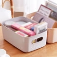 thumbnail image 2 of Portable desktop kitchen plastic Makeup Organizer storage box cosmetics sundries sorting Case, 2 of 6