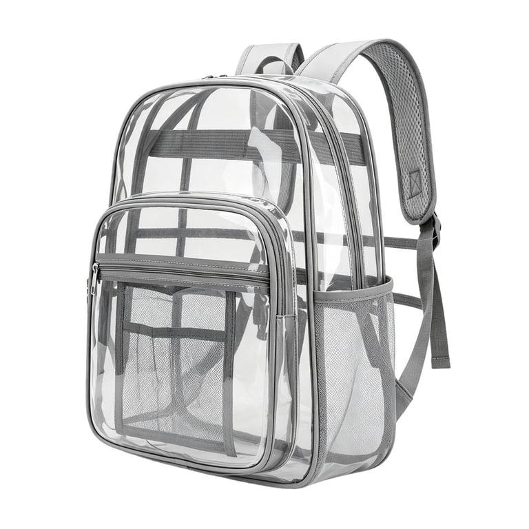 CUZIBR Teen Kids Clear Backpack Transparent Bookbag Front  display picture 3