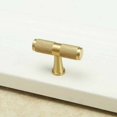 thumbnail image 5 of Golden Drawer Knobs, Solid Brass Construction Ensuring A Comfortable And Secure Grip, Easy Installation With Included Mounting Screw For Cabinets And Drawers (2PCS), 5 of 5