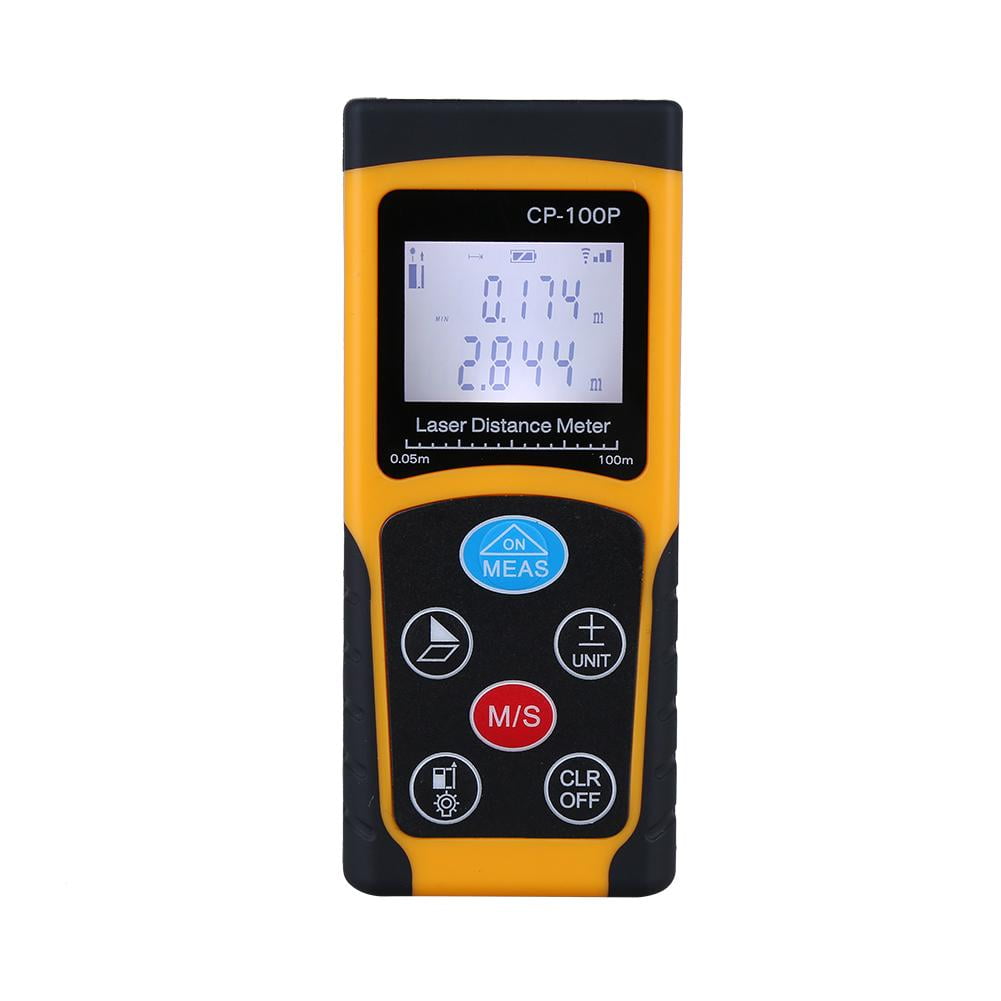 Details about   Hand-held Laser Distance Measuring Area Volume Infrared Rangefinder Accuracy Kit 