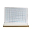 thumbnail image 2 of 12 x 18 Two Sided Quadrant Grid Dry Erase Board - 1/2" Square Bulk Class Pack 12, 2 of 5