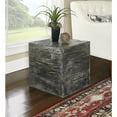 thumbnail image 5 of Linon Warner Indoor Coastal Resin Crate End Table, Gray, 5 of 5