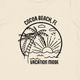 thumbnail image 4 of Inktastic Summer Vacation Mode Cocoa Beach Florida Boys or Girls Baby T-Shirt, 4 of 5
