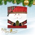 thumbnail image 1 of Funda de silla de dibujos animados de Navidad Funda de asiento linda Decoración de año nuevo para el hogar (Papá Noel), 1 of 5