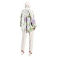 thumbnail image 4 of Lilac - Green - Floral - Crew neck - Blouses - Refka, 4 of 5