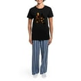thumbnail image 4 of CafePress - Kanji Victory Pajamas - Women's Short Sleeve Print T-Shirt and Pants Dark Cotton Pajama Set, 4 of 7