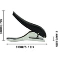 thumbnail image 3 of Herramienta perforadora de alta resistencia diseñada ergonómicamente, interpretación personalizada con púas de guitarra uniformes y suaves, 3 of 5