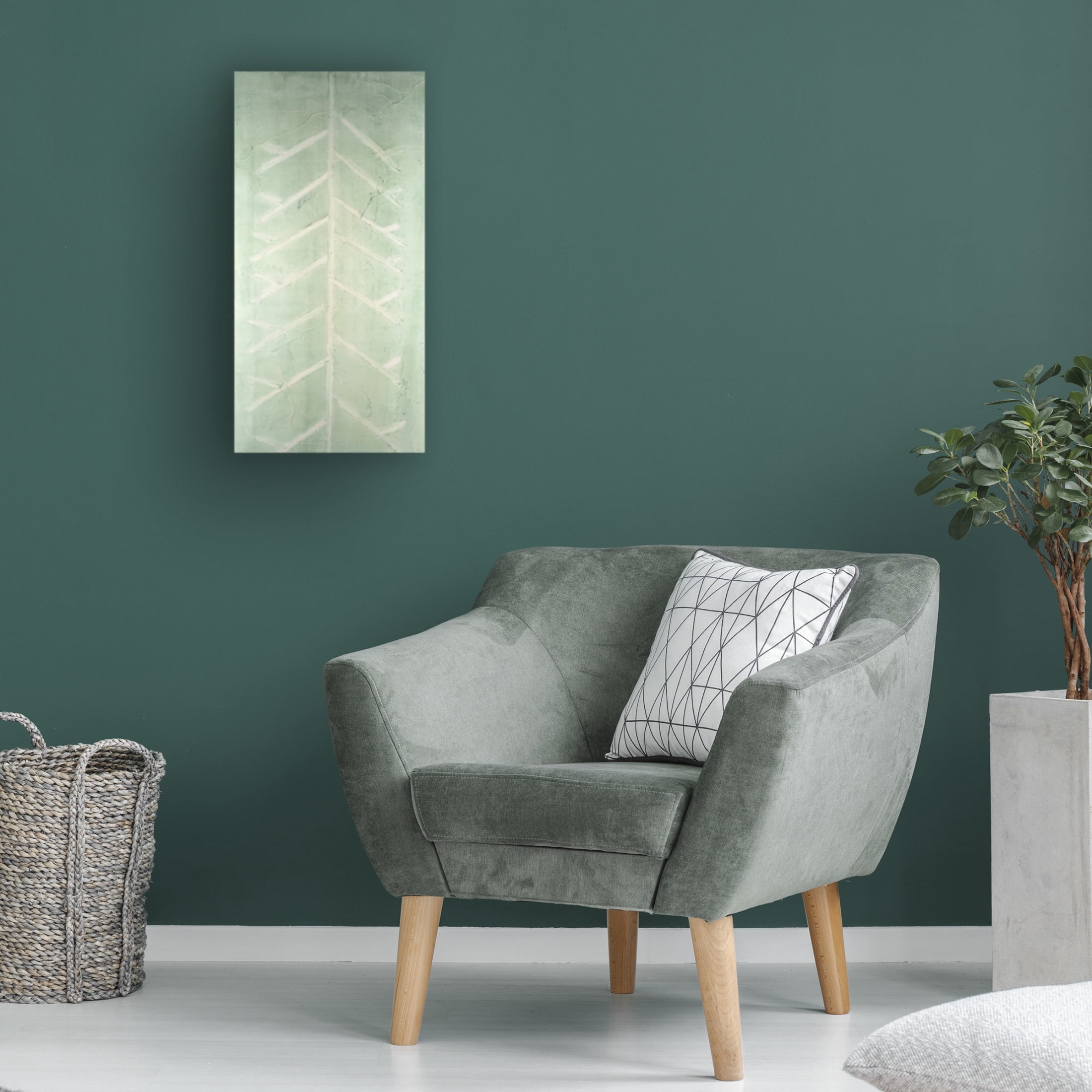 Canvas Wall Art - Vanna Lam 'Veriegatas IV' Wall Art for Living Room, Bedroom, or Office Décor by Trademark Fine Art - 16 x 32 Inches