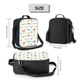 thumbnail image 2 of Lsque Happy Easter Rabbit Lunch Bag Lunch Box for Women Men Reusable Insulated Lunch Tote Bag,Leakproof Thermal Cooler Sack Food Handbags Case High Capacity, 2 of 9