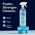 thumbnail image 4 of CleanBoss Botanical Disinfectant - Multi-Surface Cleaner - 128 oz - Kills 99.9% of Germs + Cold & Flu Viruses - Fresh Thyme Scent - No Rinse on Food Contact Surfaces - Pet Friendly, 4 of 6