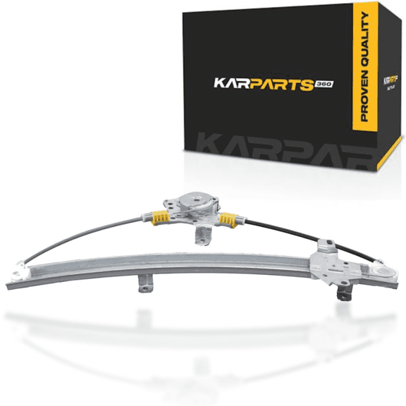 KarParts360 For Nissan Sentra 2000-2006 Window Regulator Front, Driver Side | Power | 2-Pin Plug | Excludes Motor | Replacement For NI1350120 | 807214M400