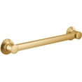 thumbnail image 1 of Moen YG0312BG Flara 12-Inch Designer Grab Bar, Brushed Gold, 1 of 1