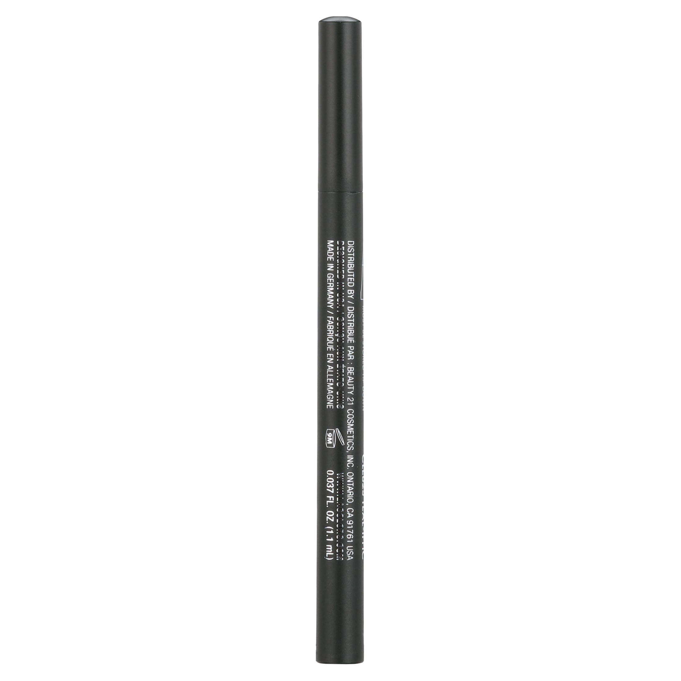 (2 pack) L.A. Colors Ultra-precise Mark & Fine Felt Tip Liquid Eyeliner, Teal-iffic
