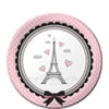 Pink Paris Dessert Plates 8ct
