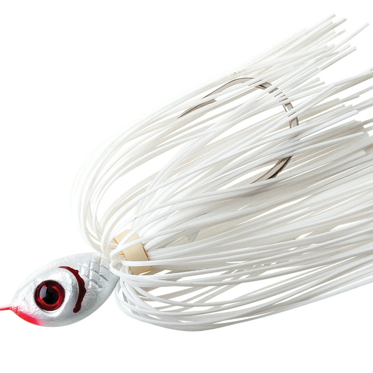 Lama Indiana Pearl White Per Spinnerbait (5 Pezzi) - Scegli La Taglia Perfetta - 2