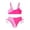 Hot Pink-IXG, variant on Mnyotv Girls Swimsuits Bikini Set 2 Pieces bathing suits Adjustable Shoulder Strap Swimwear summer clothes