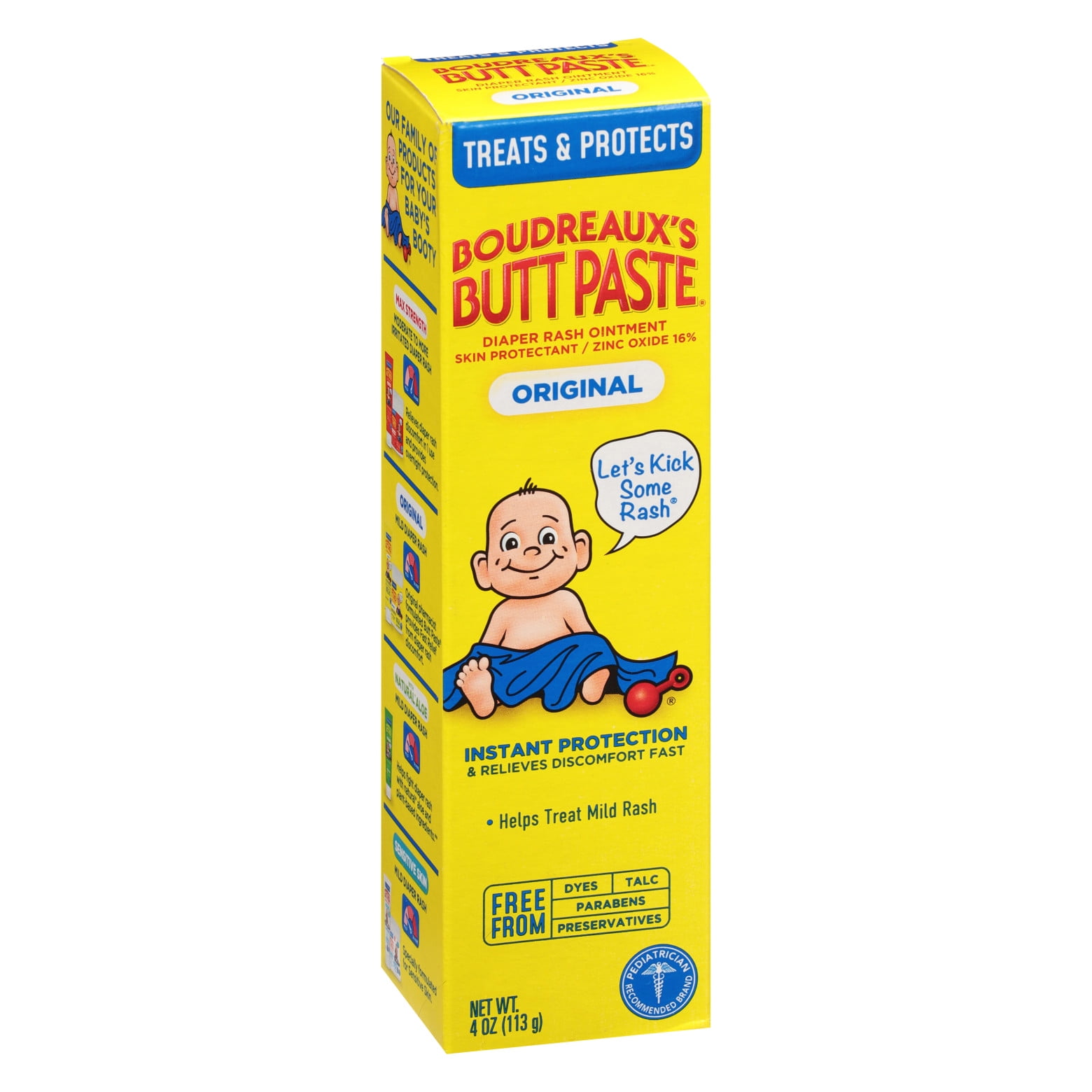 Boudreaux s Butt Paste Original Diaper Rash Cream Ointment for