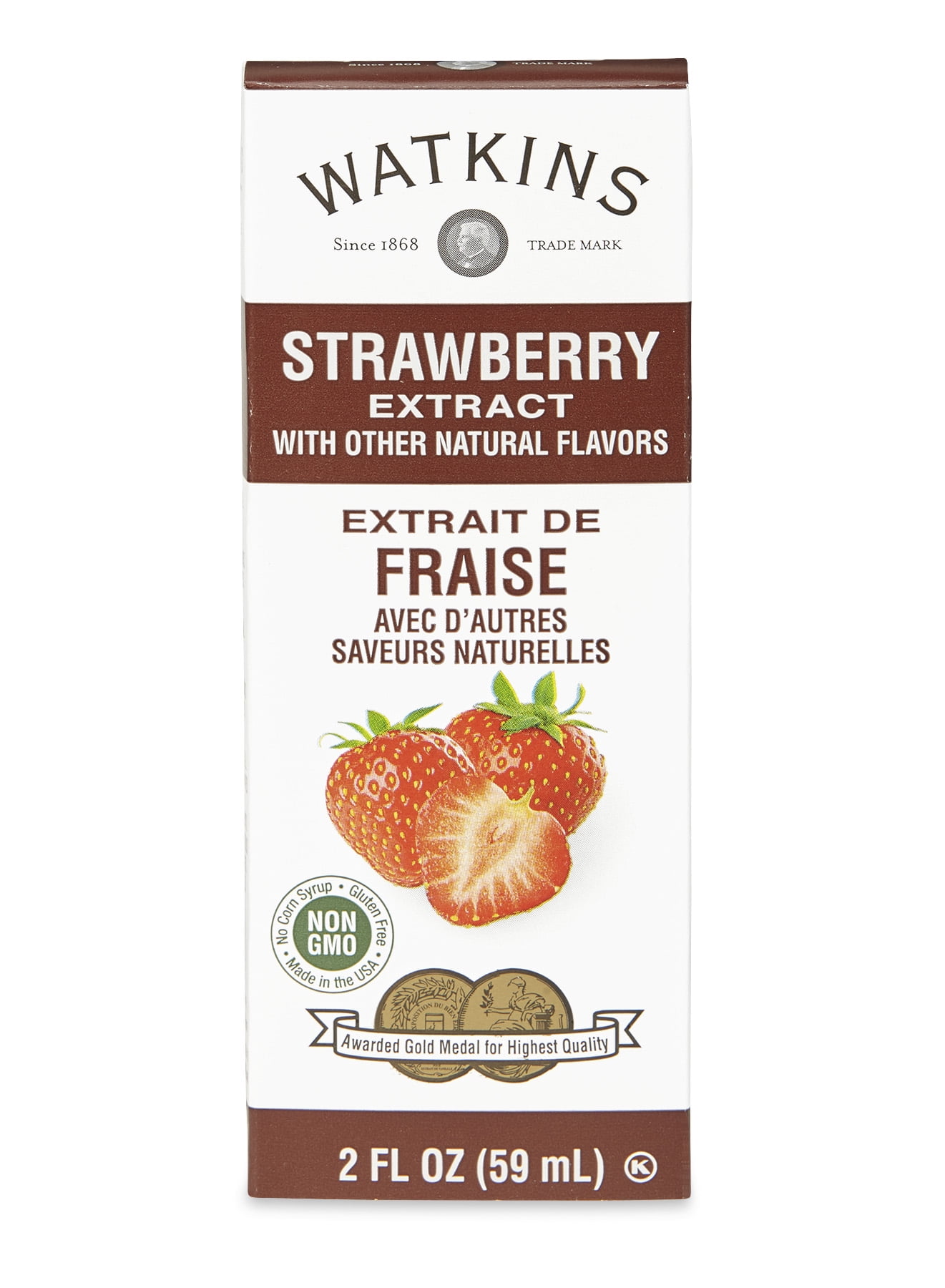 Watkins Strawberry Extract with Other Natural Flavors, 2 fl oz