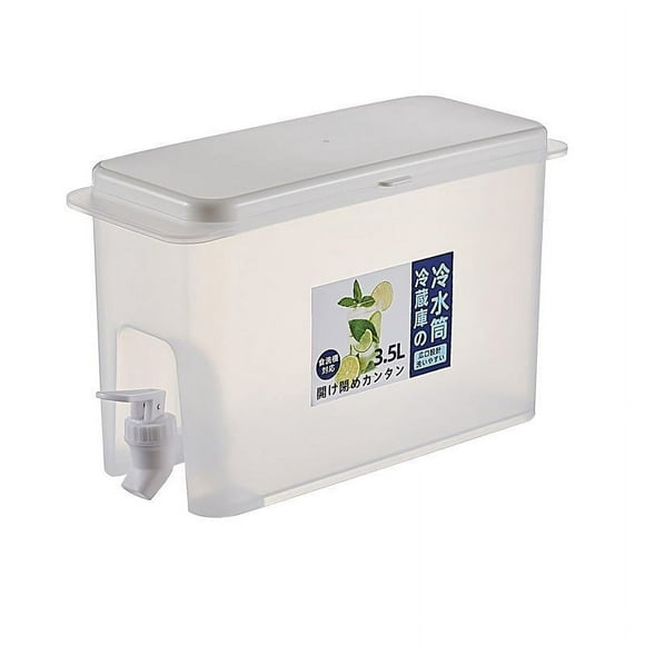 Fridge Water Jug Juice Pitcher With Faucet Refrigerator Water Pitcher Iced Drinking Water Pot 3500ml