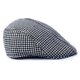 thumbnail image 1 of 3 Gorros Planos de Algodón con Dientes de Sabueso, Color Café Y Caqui, Talla única 3 piezas, 1 of 8